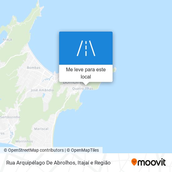 Rua Arquipélago De Abrolhos mapa