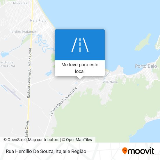 Rua Hercílio De Souza mapa
