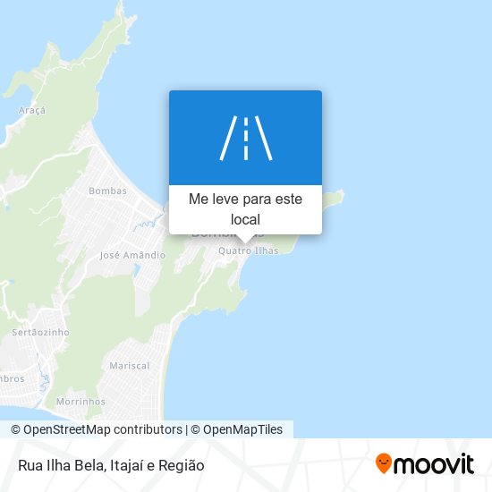 Rua Ilha Bela mapa