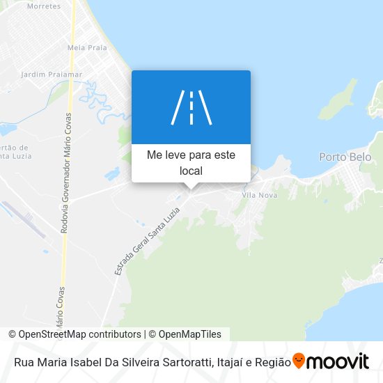 Rua Maria Isabel Da Silveira Sartoratti mapa