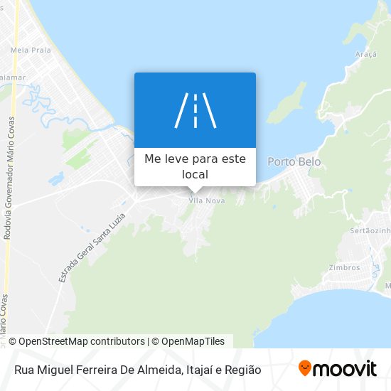 Rua Miguel Ferreira De Almeida mapa