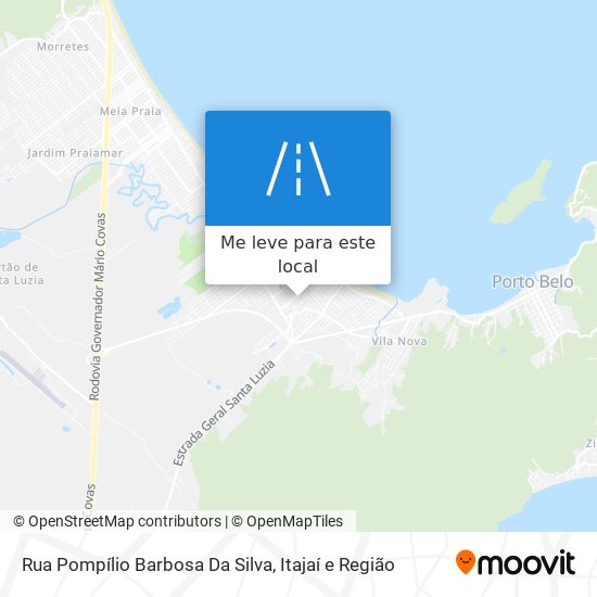 Rua Pompílio Barbosa Da Silva mapa
