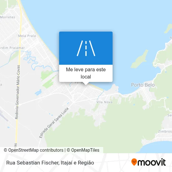 Rua Sebastian Fischer mapa