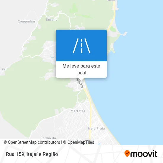 Rua 159 mapa