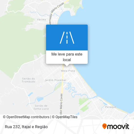 Rua 232 mapa