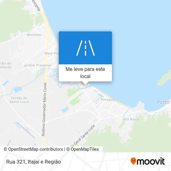 Rua 321 mapa