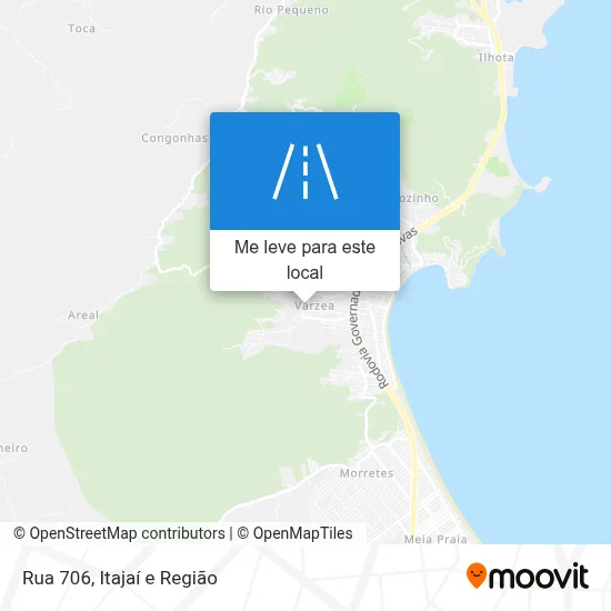 Rua 706 mapa