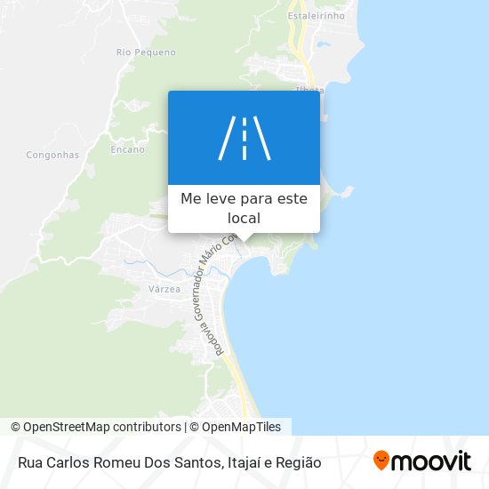 Rua Carlos Romeu Dos Santos mapa