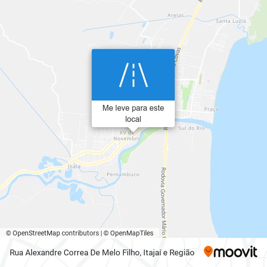 Rua Alexandre Correa De Melo Filho mapa