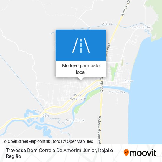 Travessa Dom Correia De Amorim Júnior mapa