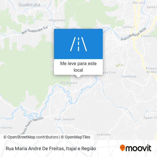 Rua Maria André De Freitas mapa