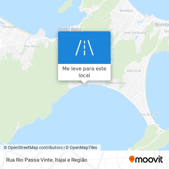 Rua Rio Passa-Vinte mapa