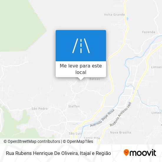 Rua Rubens Henrique De Oliveira mapa