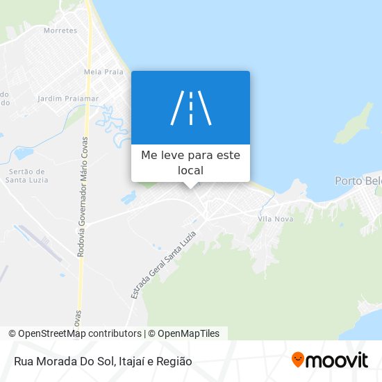 Rua Morada Do Sol mapa
