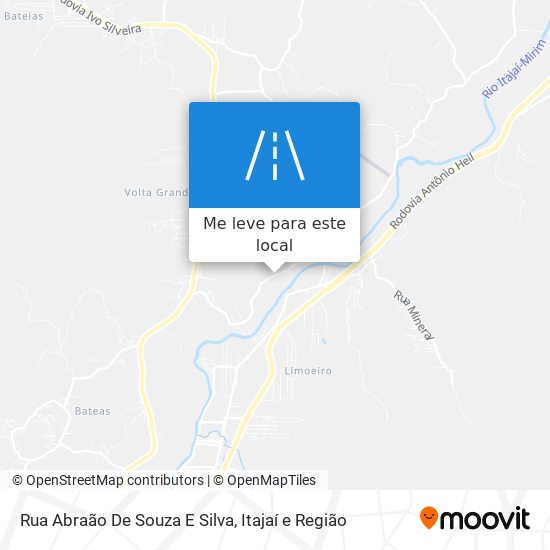 Rua Abraão De Souza E Silva mapa
