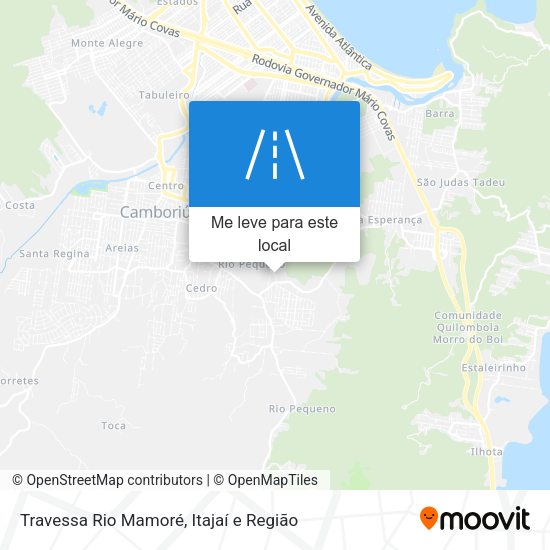 Travessa Rio Mamoré mapa