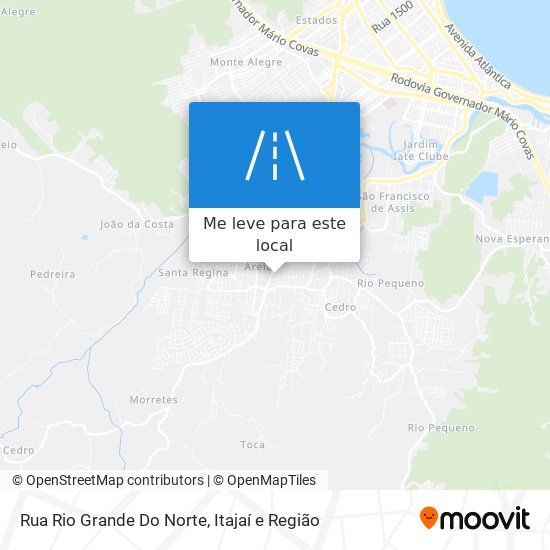 Rua Rio Grande Do Norte mapa
