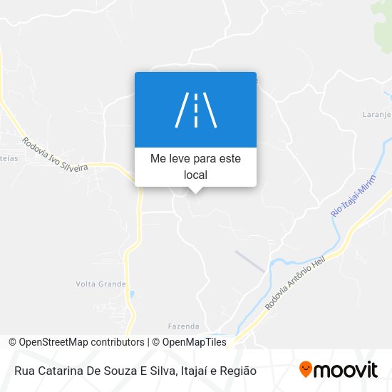 Rua Catarina De Souza E Silva mapa