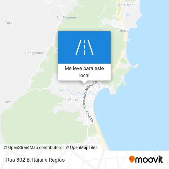 Rua 802 B mapa