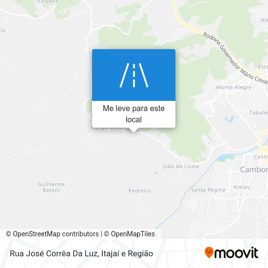 Rua José Corrêa Da Luz mapa
