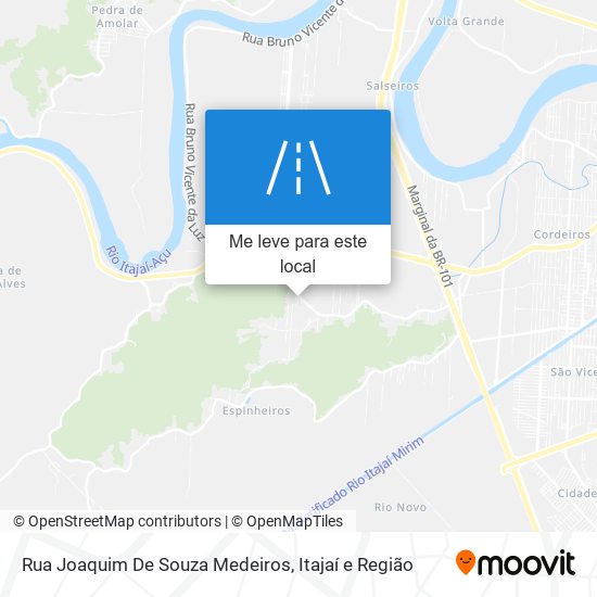 Rua Joaquim De Souza Medeiros mapa