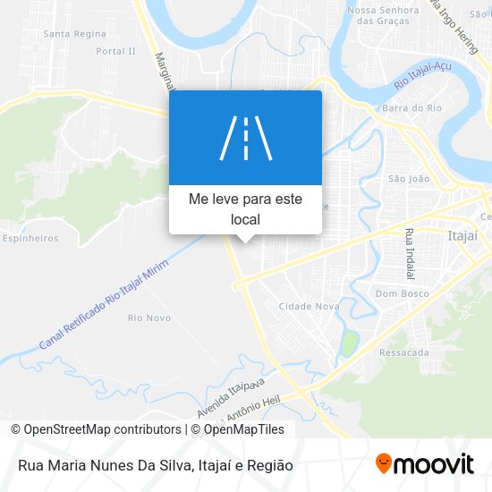 Rua Maria Nunes Da Silva mapa