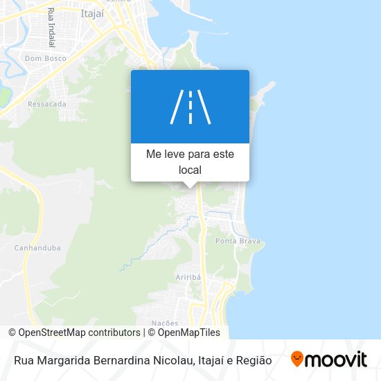 Rua Margarida Bernardina Nicolau mapa