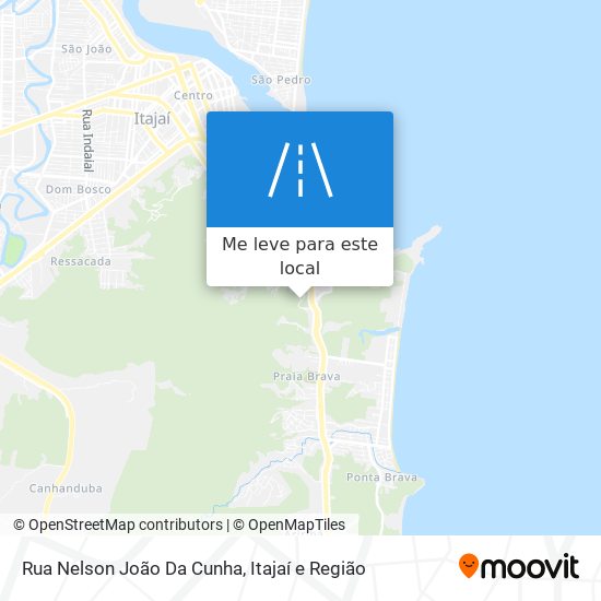 Rua Nelson João Da Cunha mapa