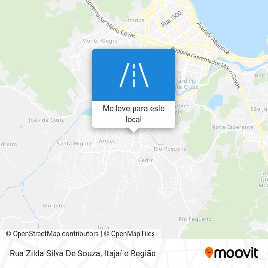 Rua Zilda Silva De Souza mapa