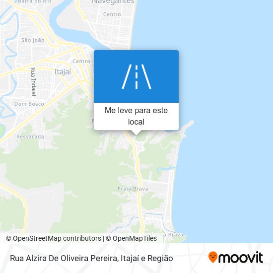 Rua Alzira De Oliveira Pereira mapa