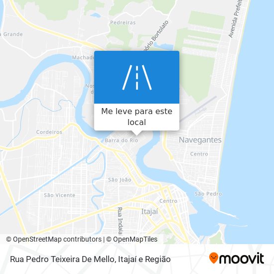 Rua Pedro Teixeira De Mello mapa