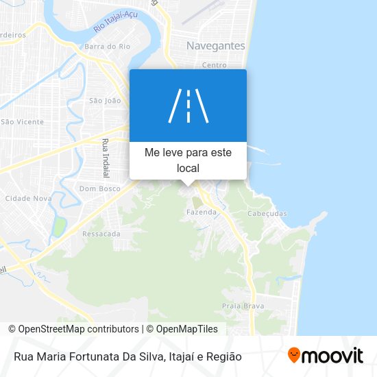 Rua Maria Fortunata Da Silva mapa