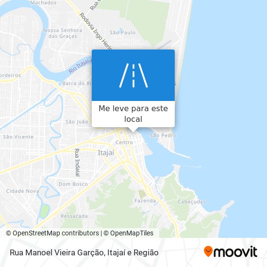 Rua Manoel Vieira Garção mapa