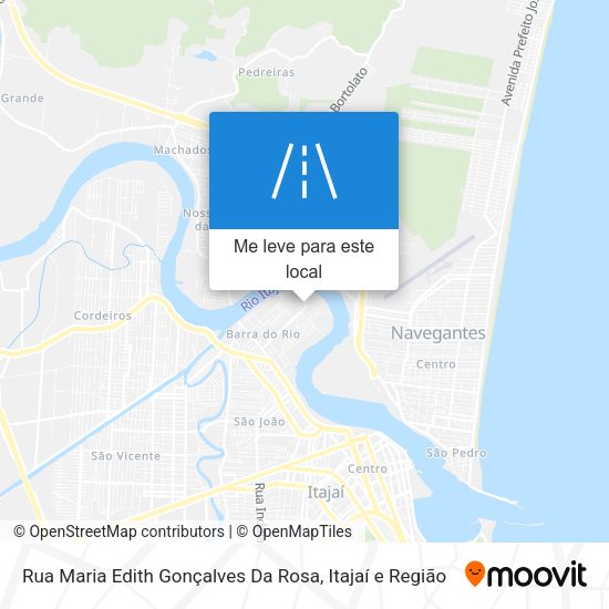 Rua Maria Edith Gonçalves Da Rosa mapa