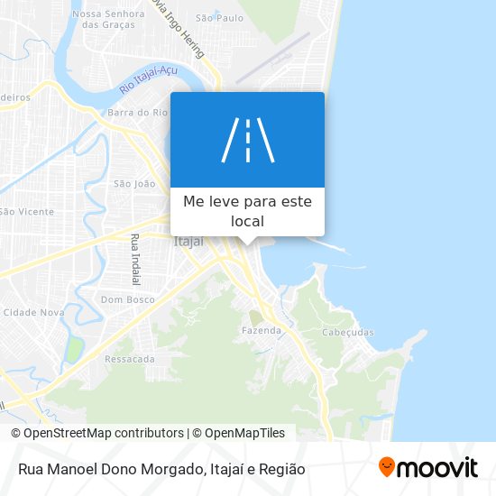 Rua Manoel Dono Morgado mapa