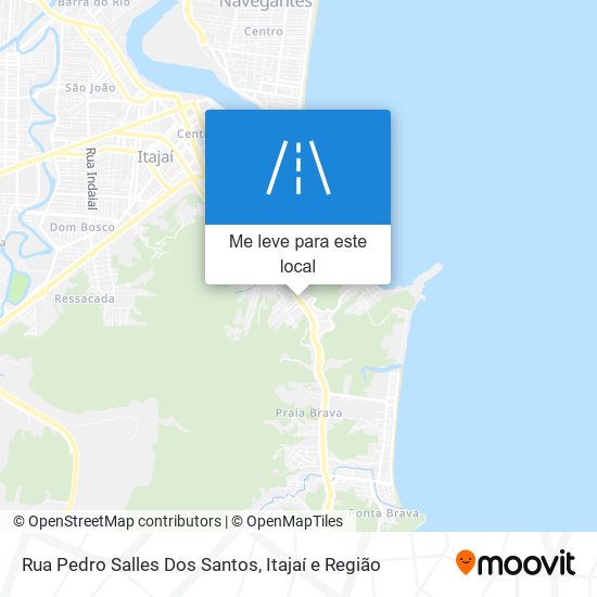 Rua Pedro Salles Dos Santos mapa