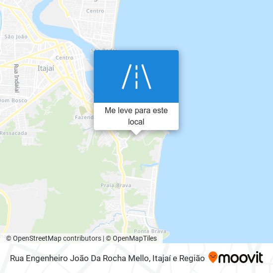 Rua Engenheiro João Da Rocha Mello mapa