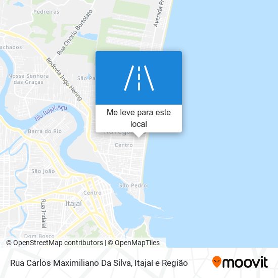 Rua Carlos Maximiliano Da Silva mapa