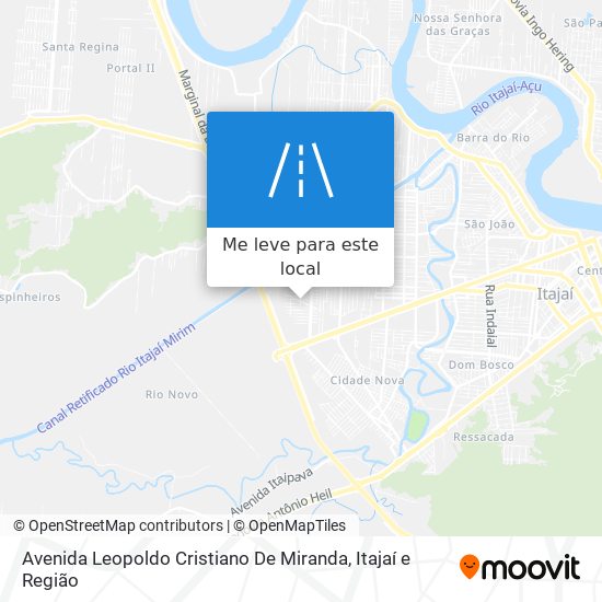 Avenida Leopoldo Cristiano De Miranda mapa