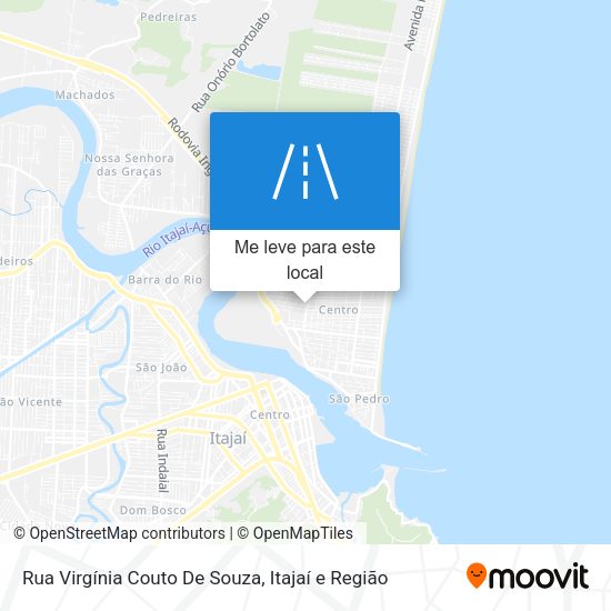 Rua Virgínia Couto De Souza mapa