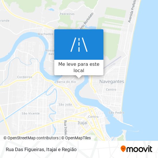 Rua Das Figueiras mapa