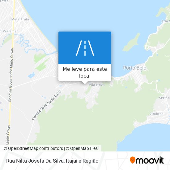 Rua Nilta Josefa Da Silva mapa