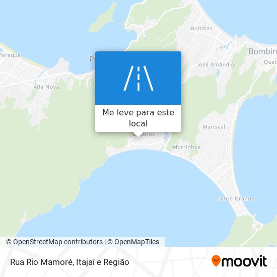 Rua Rio Mamoré mapa