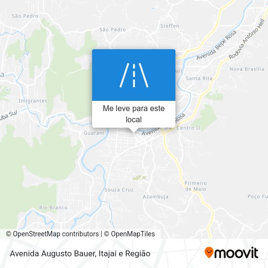 Avenida Augusto Bauer mapa