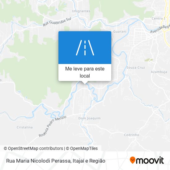 Rua Maria Nicolodi Perassa mapa