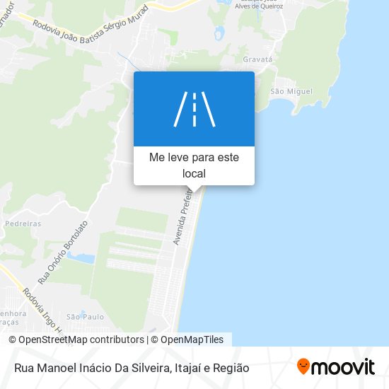 Rua Manoel Inácio Da Silveira mapa