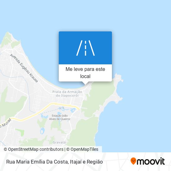 Rua Maria Emília Da Costa mapa