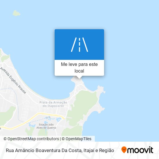 Rua Amâncio Boaventura Da Costa mapa