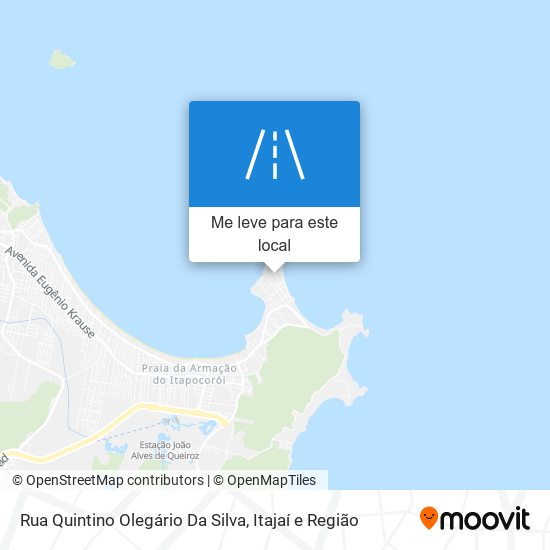 Rua Quintino Olegário Da Silva mapa