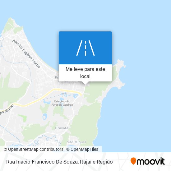 Rua Inácio Francisco De Souza mapa